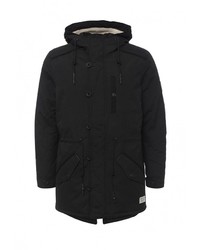 Мужская черная парка от Tom Tailor Denim