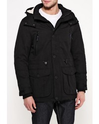 Мужская черная парка от Tom Tailor Denim