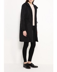 Женская черная парка от Vila