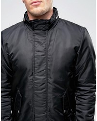 Мужская черная парка от Diesel