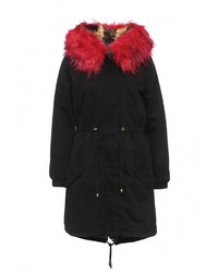 Женская черная парка от Z-Design