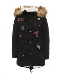 Женская черная парка от Z-Design