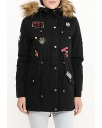 Женская черная парка от Z-Design