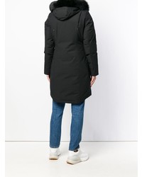 Женская черная парка от Moose Knuckles