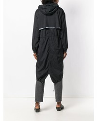 Женская черная парка от Paco Rabanne