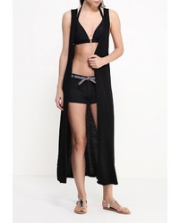 Черная пляжная туника от Phax