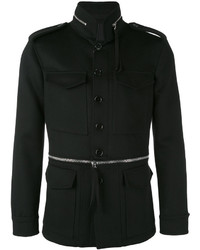 Черная полевая куртка от Alexander McQueen
