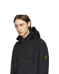 Черная полевая куртка от Stone Island