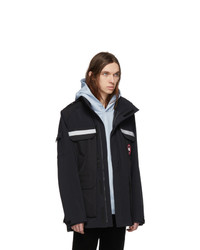 Черная полевая куртка от Canada Goose