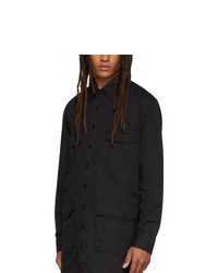 Черная полевая куртка от Random Identities