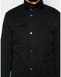 Черная полевая куртка от Ben Sherman