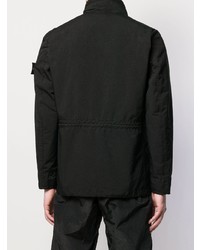Черная полевая куртка от Stone Island