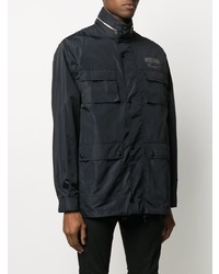 Черная полевая куртка от Moschino