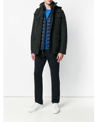 Черная полевая куртка от Woolrich