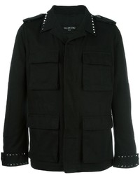Черная полевая куртка от Valentino