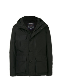 Черная полевая куртка от Woolrich