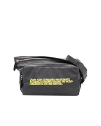 Черная поясная сумка из плотной ткани от Calvin Klein 205W39nyc