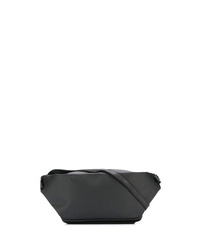 Мужская черная поясная сумка из плотной ткани от Côte&Ciel