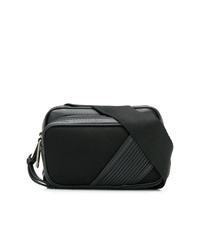 Мужская черная поясная сумка из плотной ткани от Givenchy