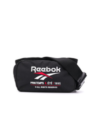 Мужская черная поясная сумка из плотной ткани от Reebok