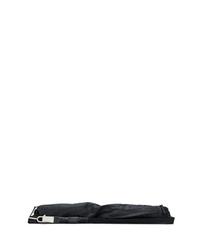 Мужская черная поясная сумка из плотной ткани от Rick Owens