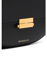 Черная поясная сумка от Wandler