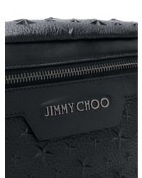 Мужская черная поясная сумка от Jimmy Choo