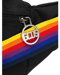 Мужская черная поясная сумка от Gcds