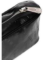 Мужская черная поясная сумка от Philipp Plein