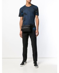 Мужская черная поясная сумка от Valentino