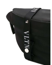 Мужская черная поясная сумка от Valentino