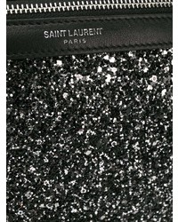 Мужская черная поясная сумка от Saint Laurent