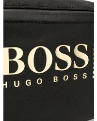 Мужская черная поясная сумка от BOSS HUGO BOSS