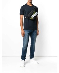 Мужская черная поясная сумка от Dolce & Gabbana