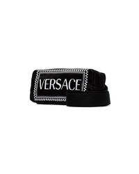 Черная поясная сумка от Versace