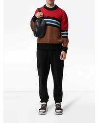 Мужская черная поясная сумка от Burberry