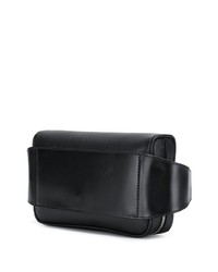 Мужская черная поясная сумка от Prada