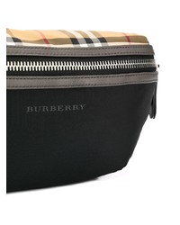 Мужская черная поясная сумка от Burberry