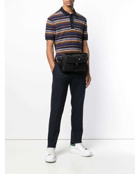 Мужская черная поясная сумка от Bally