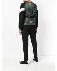 Мужская черная поясная сумка от Versus