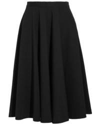 Черная пышная юбка от Tomas Maier
