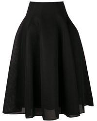 Черная пышная юбка