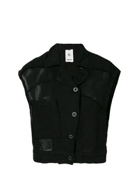 Женская черная рубашка без рукавов от Lost & Found Rooms