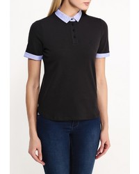 Женская черная рубашка поло от Armani Jeans