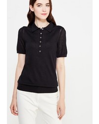 Женская черная рубашка поло от Banana Republic