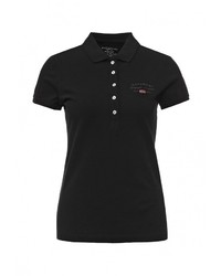 Женская черная рубашка поло от Napapijri