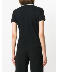 Женская черная рубашка поло от Save The Duck