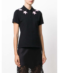 Женская черная рубашка поло от Givenchy