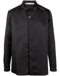 Мужская черная рубашка с длинным рукавом от 1017 Alyx 9Sm