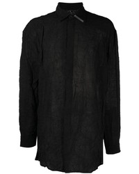 Мужская черная рубашка с длинным рукавом от A-Cold-Wall*